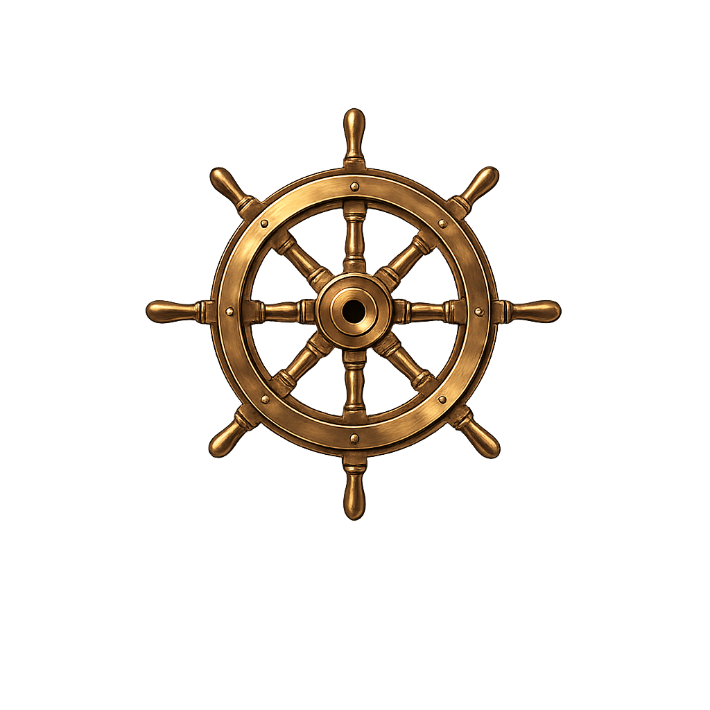 Nautical Wheel Transparent Background