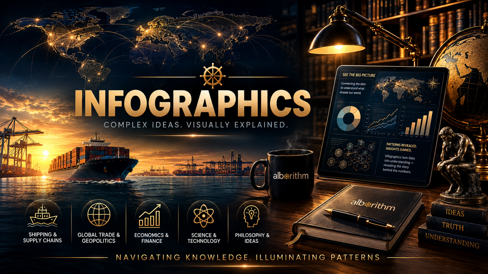 alborithm infographics